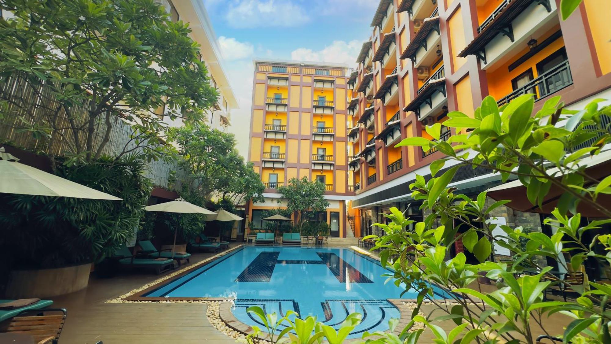 Sokchea Angkor Hotel Sziemreap Kültér fotó